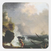 嵐 スクエアシール (正面)