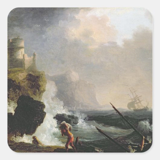 嵐 スクエアシール (正面)