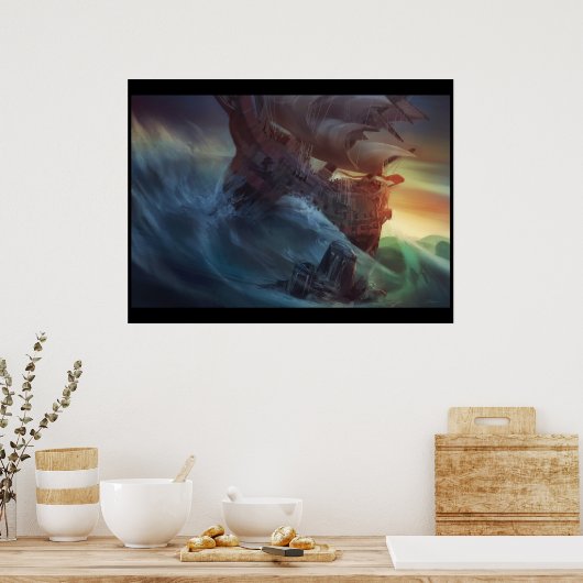 嵐 ポスター (キッチン)