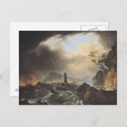 嵐 ポストカード (正面/裏面)