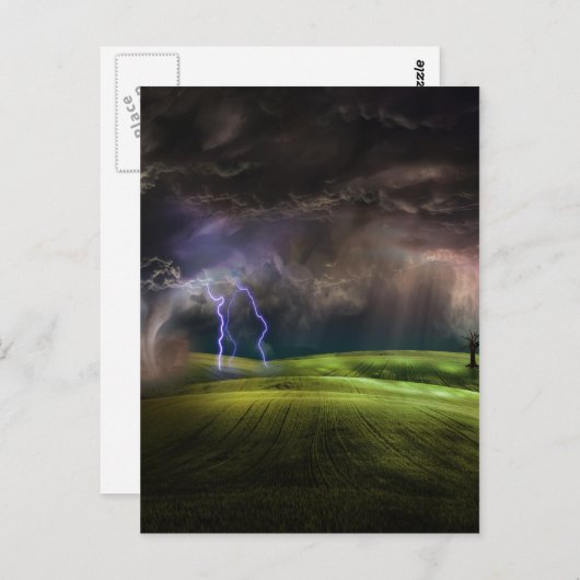 嵐 ポストカード (正面/裏面)