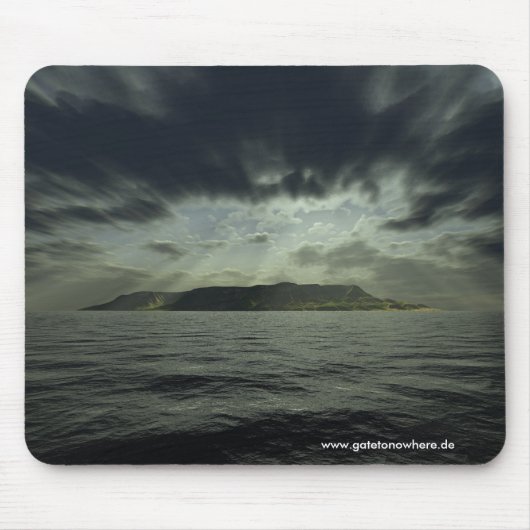 嵐-マウスパッドの目 マウスパッド (正面)