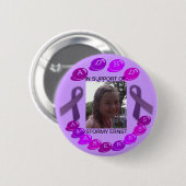 嵐ADHDの認識度ボタン(カスタマイズ可能な) 缶バッジ (正面&裏面)