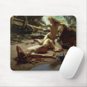 嵐Nymphs 1903年の洞窟(キャンバスの油) マウスパッド (マウス)
