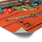 嵯峨五郎光時歌川国芳 ポスター (角)