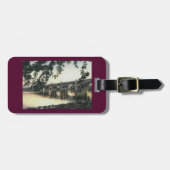 川および橋荷物および財布のラベルまたはkeychain ラゲッジタグ (正面横)