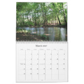 川および流れ2011年 カレンダー (3月 2027)