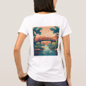 川お洒落橋 Tシャツ (裏面)