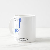 川から海へ コーヒーマグカップ (正面左)
