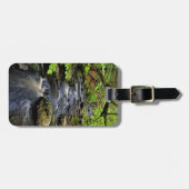 川が森を流れる ラゲッジタグ (正面横)