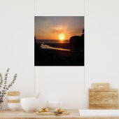 川が海に出会う場所… ポスター (キッチン)