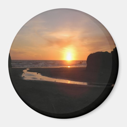 川が海に出会う場所… マグネット (正面)