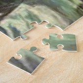 川で釣りお気に入りのをパーソナライズされたする ジグソーパズル (側面)