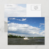 川で ポストカード (正面/裏面)