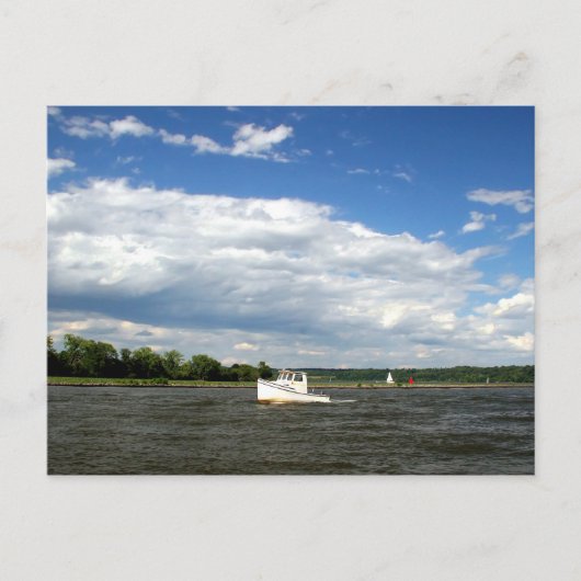 川で ポストカード (正面)