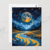 川とウッドランズ ポストカード (正面/裏面)