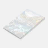 川と山の風光明媚な写真 ポストイット (アングル)