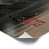 川と松　　River and Pine ポスター (コーナー)