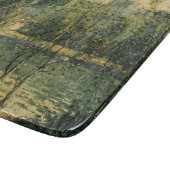 川と橋の風景：春朝 カッティングボード (角)