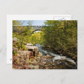 川にかかる橋 ポストカード (正面/裏面)