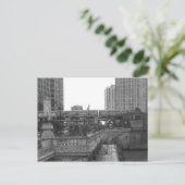 川によるシカゴ… ポストカード (スタンド正面)