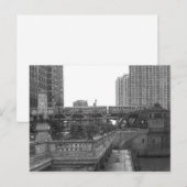 川によるシカゴ… ポストカード (正面/裏面)