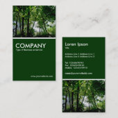 川による木 名刺 (正面/裏面)