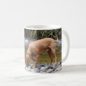 川によるVizsla コーヒーマグカップ (正面右)