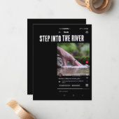 川にステップインNotecard – スクリーンショットデジタル ノートカード (正面/裏面インサイチュ)