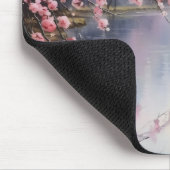 川に咲く木 マウスパッド (コーナー)