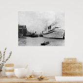 川に沿って、バッファロー、NY: 1905 ポスター (キッチン)