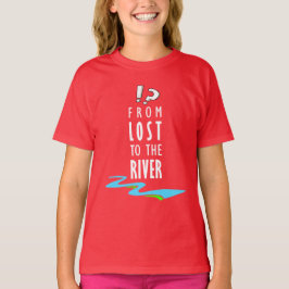 川に流された者に祈りを Tシャツ