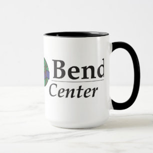 川のくねりのロゴのコーヒー・マグ マグカップ