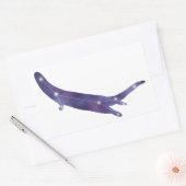 川のオッター星座ステッカー 長方形シール (封筒)