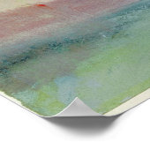 川のシーン， 1834 ポスター (角)