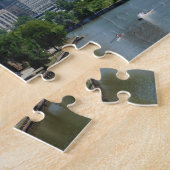 川のパズルのクリーブランド、オハイオ州の圧延 ジグソーパズル (側面)