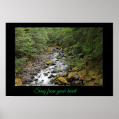 川のポスター ポスター (正面)