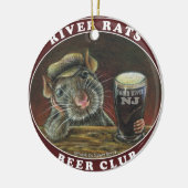 川のラットビールクラブ セラミックオーナメント (左)