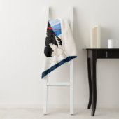 川の上でフィンランドのラプントシェルパ毛布 シェルパブランケット (インサイチュ)