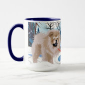 川の上でFAWN/シナモンチャウマグ マグカップ (左)