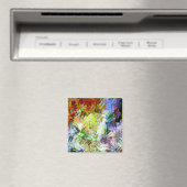 川の上の氷 マグネット (インサイチュ (食洗機))