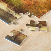 川の上の秋 ジグソーパズル (側面)