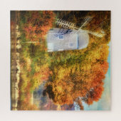 川の上の秋 ジグソーパズル (横)