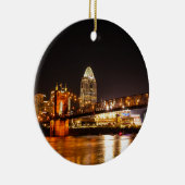 川の上 セラミックオーナメント (右)