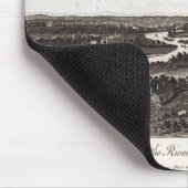 川の下のリッチモンドの丘からの眺め マウスパッド (コーナー)