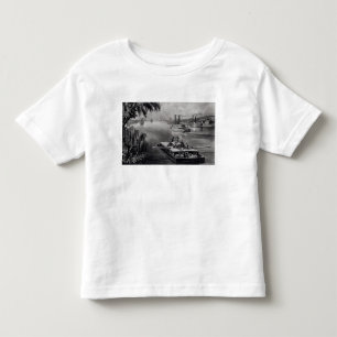 川の下の限界 トドラーTシャツ