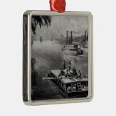 川の下の限界 メタルオーナメント (右)