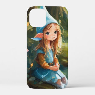 川の中の可愛い小さなエルフ iPhone 12 MINI ケース