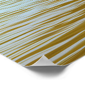 川の中の巨大なワニ ポスター (角)