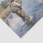 川の切り離し釣りをフライ 薄葉紙 (詳細)